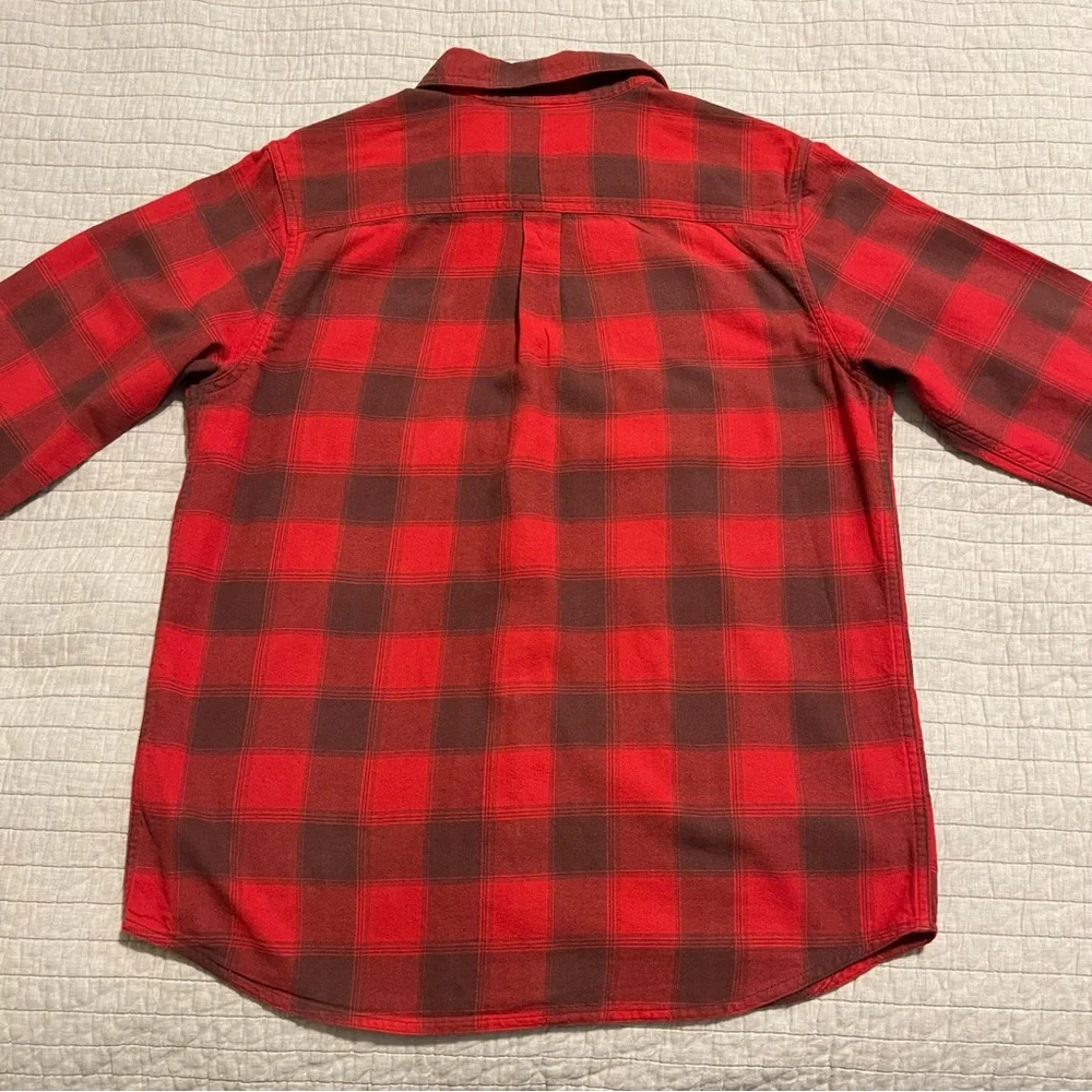 COLUMBIA Men's Boulder Ridge Long Sleeve Flannel Shirt - Size Small - Picture 8 of 8